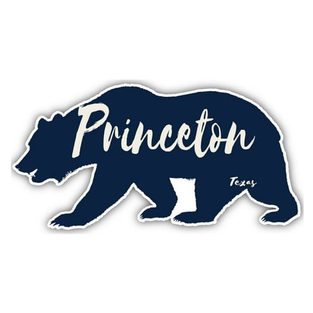 Princeton Texas Souvenir 3x1.5-Inch Fridge Magnet Bear Design