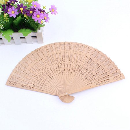Farfi Vintage Hollow Carved Wooden Flower Folding Hand Held Fan Party Favors Decor
Farfi Vintage Hollow Carved Wooden Flower Folding Hand Held Fan Party Favors Decor