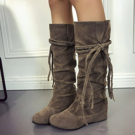 MIASHUI Boots Increased High Tassel Size Boots Fashion Inner Plus Toe Women s Boots Round women s boots Women Sneakers Shoes Wedges Women Shoes Casual
MIASHUI Boots Increased High Tassel Size Boots Fashion Inner Plus Toe Women s Boots Round women s boots Women Sneakers Shoes Wedges Women Shoes Casual