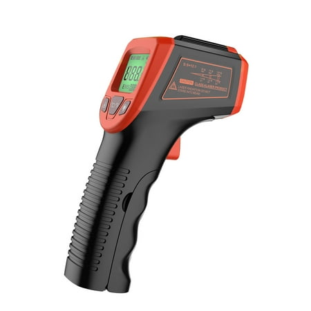 Eccomum Infrared Thermometer Non- Digital Temperature -58°F to 1112°F (-50°C to 600°C) with LCD Display red 
Eccomum Infrared Thermometer Non- Digital Temperature -58°F to 1112°F (-50°C to 600°C) with LCD Display red