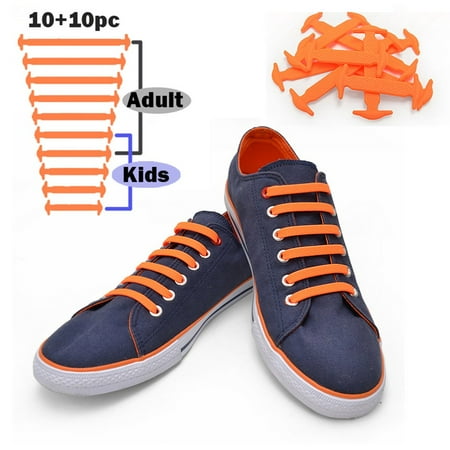 TOTOMO Unisize(20pc) No-Tie Shoe Laces Elastic Silicone Shoelaces for Kids & Adults
TOTOMO Unisize(20pc) No-Tie Shoe Laces Elastic Silicone Shoelaces for Kids & Adults