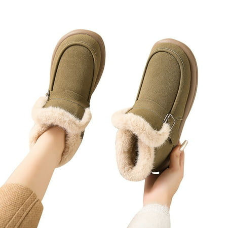 Cowboy Boots for Women Boots for Women 2024 Women s Winter Fashion Thickened Non Slip Flat Boots Soft Sole Ankle Boots Snow Boots Slip On Keep Warm Snow Boots
Cowboy Boots for Women Boots for Women 2024 Women s Winter Fashion Thickened Non Slip Flat Boots Soft Sole Ankle Boots Snow Boots Slip On Keep Warm Snow Boots