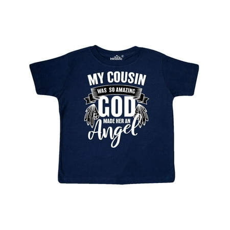 Inktastic My Cousin was So Amazing God Made her an Angel Gift Toddler Boy or Toddler Girl T-Shirt
Inktastic My Cousin was So Amazing God Made her an Angel Gift Toddler Boy or Toddler Girl T-Shirt
