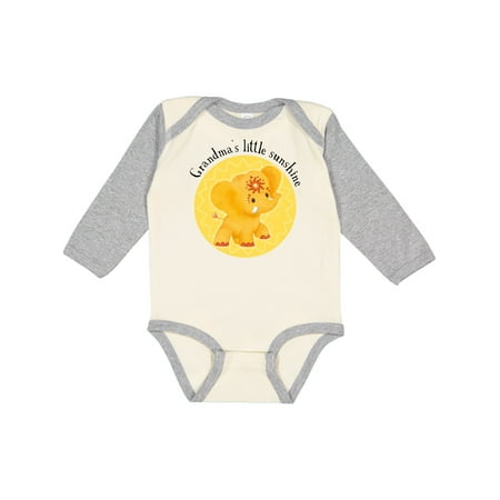 Inktastic Grandmas Little Sunshine Yellow Elephant Etana Cute Gift Baby Girl Long Sleeve Bodysuit
Inktastic Grandmas Little Sunshine Yellow Elephant Etana Cute Gift Baby Girl Long Sleeve Bodysuit