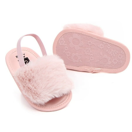 Deals on Sale!Baby Infant Toddler Girls Soft New Fashion Warm Sole Shoes Plush Slide Sandal First Walkers Anti-slip Walking Shoes Muti-Color Optional
Deals on Sale!Baby Infant Toddler Girls Soft New Fashion Warm Sole Shoes Plush Slide Sandal First Walkers Anti-slip Walking Shoes Muti-Color Optional