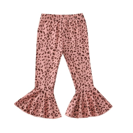 Carolilly Kids Girl Pants Wide-Leg Trousers Leopard Printed Fall Spring Party Casual Elastic Waist Ruffle Bell Bottoms
Carolilly Kids Girl Pants Wide-Leg Trousers Leopard Printed Fall Spring Party Casual Elastic Waist Ruffle Bell Bottoms