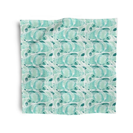 Simply Daisy 18 x 18 Aqua Fishwich Napkins Set of 4