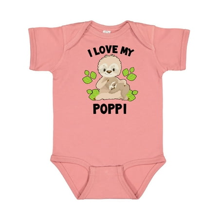 Inktastic Cute Sloth I Love My Poppi with Green Leaves Gift Baby Boy or Baby Girl Bodysuit
Inktastic Cute Sloth I Love My Poppi with Green Leaves Gift Baby Boy or Baby Girl Bodysuit
