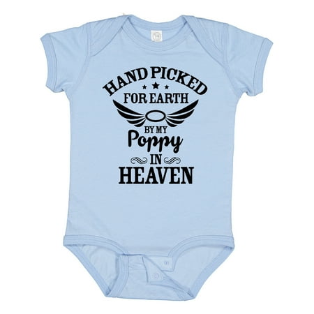 Inktastic Handpicked for Earth by My Poppy in Heaven with Angel Wings` Gift Baby Boy or Baby Girl Bodysuit
Inktastic Handpicked for Earth by My Poppy in Heaven with Angel Wings` Gift Baby Boy or Baby Girl Bodysuit