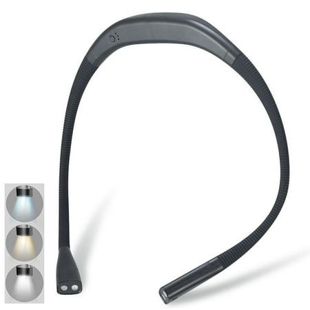 Flexible Hanging Neck Light Reading Light Rechargeable 4 LED Book Light for Reading Knitting Camping Repairing Running
Flexible Hanging Neck Light Reading Light Rechargeable 4 LED Book Light for Reading Knitting Camping Repairing Running