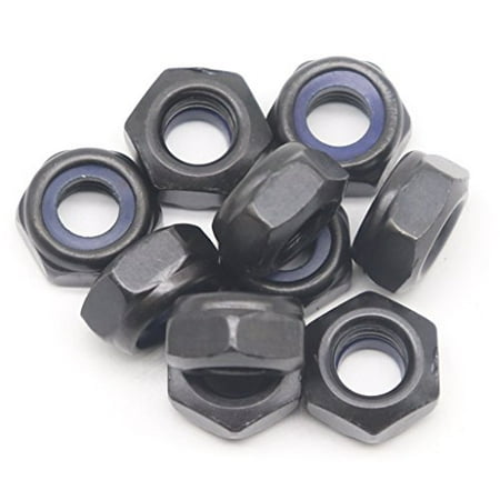 binifiMux 10Pcs M10 x 1.5mm Black Hex Nylon Insert Self Lock Nuts Carbon Steel Zinc Plated
binifiMux 10Pcs M10 x 1.5mm Black Hex Nylon Insert Self Lock Nuts Carbon Steel Zinc Plated