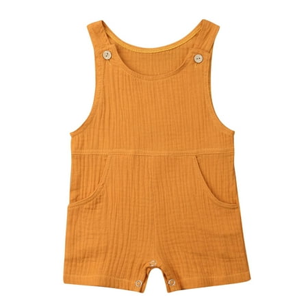 Gwiyeopda Newborn Toddler Baby Boys Girls Cotton Strap Romper Jumpsuit Bodysuit Playsuit Outfit
Gwiyeopda Newborn Toddler Baby Boys Girls Cotton Strap Romper Jumpsuit Bodysuit Playsuit Outfit