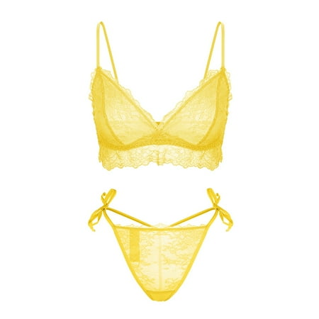 Varsbaby Lace Thin Adjustable Strap Bra Unpadded Cute Triangle Bra Set for Women
Varsbaby Lace Thin Adjustable Strap Bra Unpadded Cute Triangle Bra Set for Women