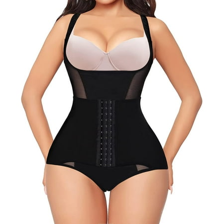 CtriLady Waist Trainer Shapewear Bodysuit for Women Tummy Control Corset Slim Full Body Shaper Open Bust Butt Lifter Slimming Girdles Breathable Corset(Black Large)
CtriLady Waist Trainer Shapewear Bodysuit for Women Tummy Control Corset Slim Full Body Shaper Open Bust Butt Lifter Slimming Girdles Breathable Corset(Black Large)