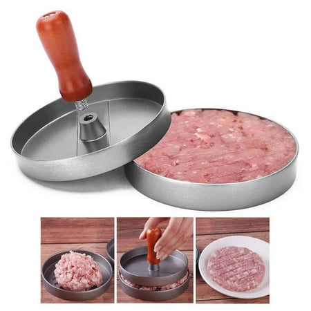 Jelly Comb Hamburger Press Patty Maker Burger Press with Wooden Handle Heavy Duty Burger Mold for BBQ Grill
Jelly Comb Hamburger Press Patty Maker Burger Press with Wooden Handle Heavy Duty Burger Mold for BBQ Grill