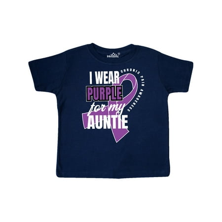 Inktastic Chronic Pain I Wear Purple For My Auntie Gift Toddler Boy or Toddler Girl T-Shirt
Inktastic Chronic Pain I Wear Purple For My Auntie Gift Toddler Boy or Toddler Girl T-Shirt