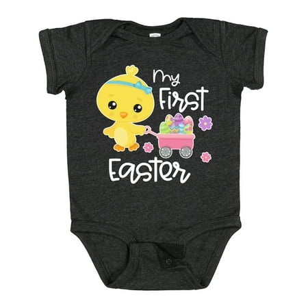 Inktastic My 1st Easter with Baby Chick and Eggs in Wagon Gift Baby Boy or Baby Girl Bodysuit
Inktastic My 1st Easter with Baby Chick and Eggs in Wagon Gift Baby Boy or Baby Girl Bodysuit