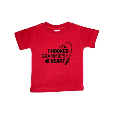 Inktastic I Hooked Grammie s Heart with Fishing Rod Gift Baby Boy or Baby Girl T-Shirt
Inktastic I Hooked Grammie s Heart with Fishing Rod Gift Baby Boy or Baby Girl T-Shirt