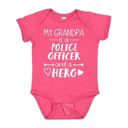 Inktastic My Grandpa is a Police Officer and a Hero Gift Baby Boy or Baby Girl Bodysuit
Inktastic My Grandpa is a Police Officer and a Hero Gift Baby Boy or Baby Girl Bodysuit