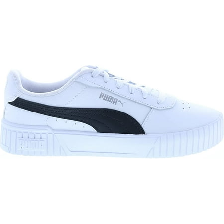 Women s Puma Carina 2.0 Puma White/Puma Black/Silver (385849 07) - 7.5