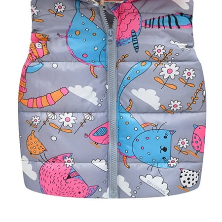QIPOPIQ Girls Clothes Clearance Toddler Baby Girls Cartoon Pattern Cute Zipper Windproof Sleeveless Vest Coat
QIPOPIQ Girls Clothes Clearance Toddler Baby Girls Cartoon Pattern Cute Zipper Windproof Sleeveless Vest Coat