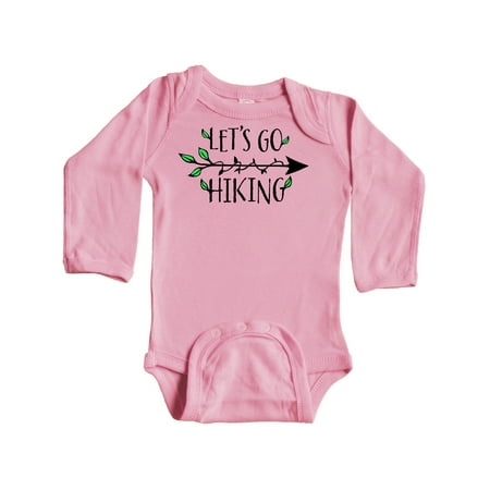 Inktastic Let s Go Hiking- arrow and leaves Gift Baby Boy or Baby Girl Long Sleeve Bodysuit
Inktastic Let s Go Hiking- arrow and leaves Gift Baby Boy or Baby Girl Long Sleeve Bodysuit