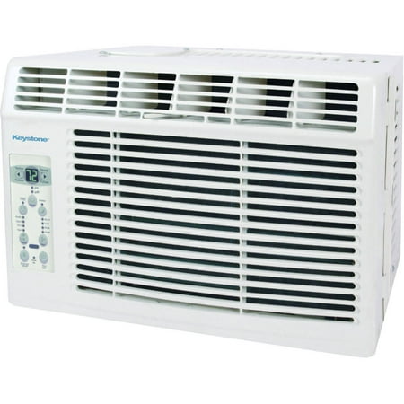 Keystone KSTAW05B 5,000 BTU 115V Window-Mounted Air Conditioner with \