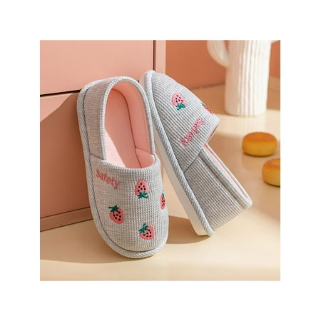 Ferndule Ladies Comfort Slip On Flats Bedroom Casual Round Toe Warm Shoes Breathable Home Slipper Light Gray 8.5-9
Ferndule Ladies Comfort Slip On Flats Bedroom Casual Round Toe Warm Shoes Breathable Home Slipper Light Gray 8.5-9