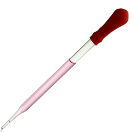 10X10ml 12cm Glass Pipette Medicine Laboratory Dropper Red Rubber Head Pipet WL