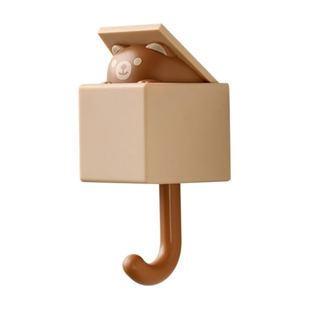 Deal of The Day Dvkptbk 1PC Squirrel Wall Hook Glue Household Cartoon Cute Hanger Key Umbrella
Deal of The Day Dvkptbk 1PC Squirrel Wall Hook Glue Household Cartoon Cute Hanger Key Umbrella