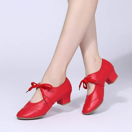 ERTUTUYI Women Ladies Dancing Rumba Waltz Prom Ballroom Latin Ballet Dance Singles Shoes Red 38
ERTUTUYI Women Ladies Dancing Rumba Waltz Prom Ballroom Latin Ballet Dance Singles Shoes Red 38