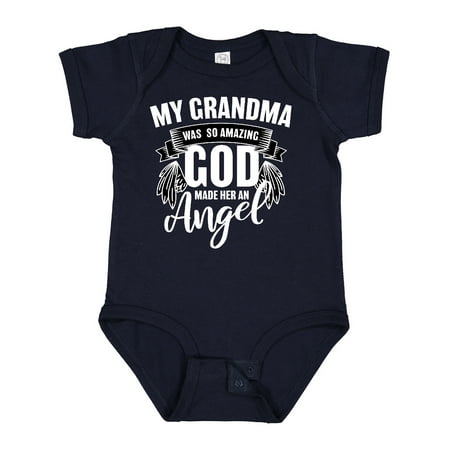 Inktastic My Grandma Was So Amazing God Made Her an Angel Gift Baby Boy or Baby Girl Bodysuit
Inktastic My Grandma Was So Amazing God Made Her an Angel Gift Baby Boy or Baby Girl Bodysuit