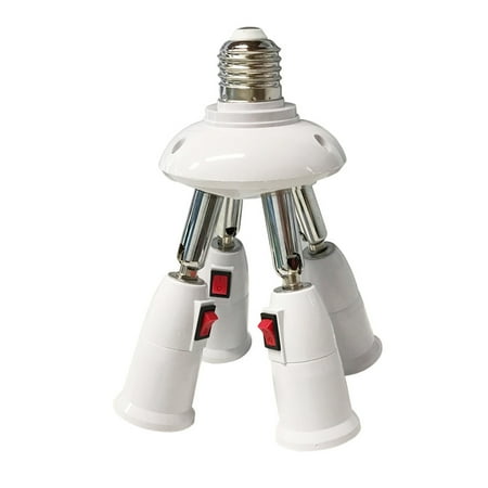 E27 Lamp Base Adjustable Bulb Splitter Light Converter Adapter Replacement Extension Portable Holder
E27 Lamp Base Adjustable Bulb Splitter Light Converter Adapter Replacement Extension Portable Holder