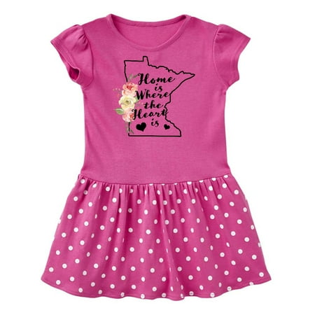 Inktastic Minnesota Home is Where the Heart is with Watercolor Floral Gift Baby Girl Dress
Inktastic Minnesota Home is Where the Heart is with Watercolor Floral Gift Baby Girl Dress