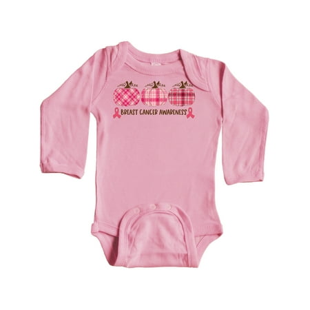 Inktastic Breast Cancer Awareness Pink Plaid Pumpkins Gift Baby Boy or Baby Girl Long Sleeve Bodysuit
Inktastic Breast Cancer Awareness Pink Plaid Pumpkins Gift Baby Boy or Baby Girl Long Sleeve Bodysuit