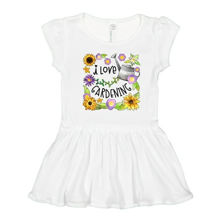 Inktastic I Love Gardening Pretty Flowers and Watering Can Gift Toddler Girl Dress
Inktastic I Love Gardening Pretty Flowers and Watering Can Gift Toddler Girl Dress