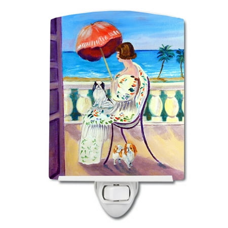 Caroline s Treasures 7260CNL Lady with her Japanese Chin Ceramic Night Light 6x4x3 multicolor
Caroline s Treasures 7260CNL Lady with her Japanese Chin Ceramic Night Light 6x4x3 multicolor