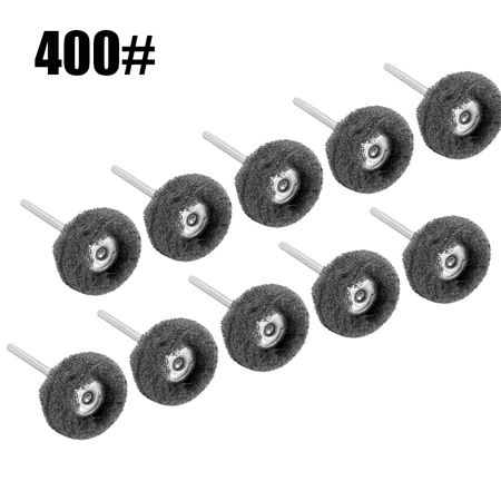 Leke 10pcs Abrasive Wheel Nylon Buffing Brush Grinding Wheel Rotary Tool 3mm Shank
Leke 10pcs Abrasive Wheel Nylon Buffing Brush Grinding Wheel Rotary Tool 3mm Shank