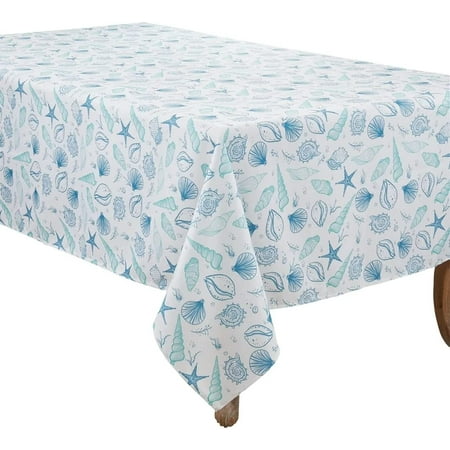 Fennco Styles Coastal Seashells Tablecloth 65 W x 104 L - Blue Sealife Nautical Table Cover for Dining Room Decor Everyday Use Summer Gathering Banquets and Special Occasions
Fennco Styles Coastal Seashells Tablecloth 65 W x 104 L - Blue Sealife Nautical Table Cover for Dining Room Decor Everyday Use Summer Gathering Banquets and Special Occasions