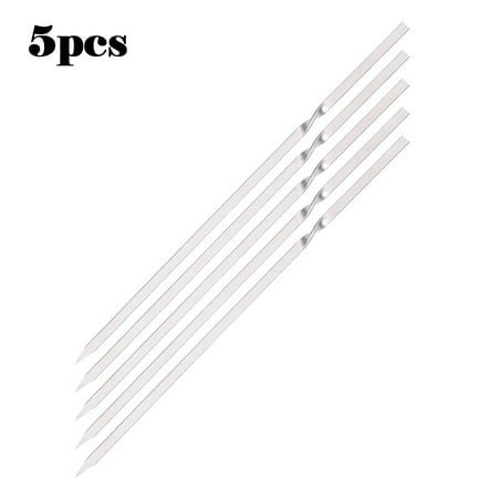 5PCS Titanium Barbecue Skewers Outdoor Backyard Picnic BBQ Grilling Kabob Sticks
5PCS Titanium Barbecue Skewers Outdoor Backyard Picnic BBQ Grilling Kabob Sticks