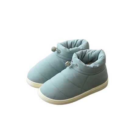 Tenmix Womens Slip Resistant Plush Lined Slipper Bedroom Lightweight Round Toe Booties Night Out Fluffy Moccasin Booties Light Blue 7-7.5
Tenmix Womens Slip Resistant Plush Lined Slipper Bedroom Lightweight Round Toe Booties Night Out Fluffy Moccasin Booties Light Blue 7-7.5