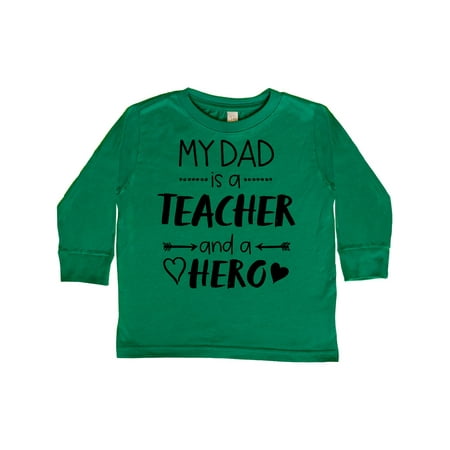 Inktastic My Dad is a Teacher and a Hero Gift Toddler Boy or Toddler Girl Long Sleeve T-Shirt
Inktastic My Dad is a Teacher and a Hero Gift Toddler Boy or Toddler Girl Long Sleeve T-Shirt