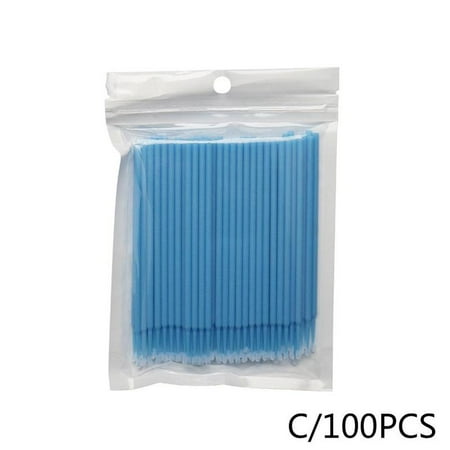 100x Car Applicator Stick Paint up Brushes Auto CleaningS Tool Maintenance Q3O9