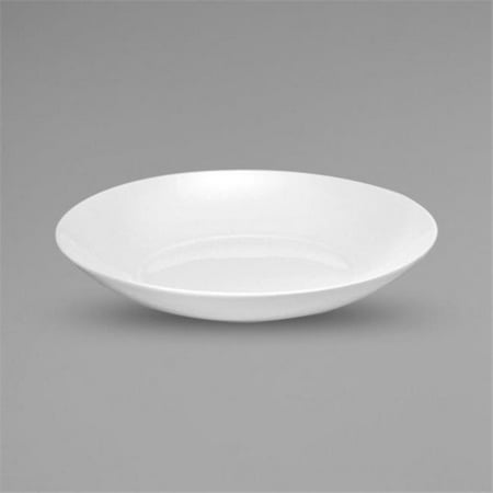 Oneida R4020000130 8.875 in. Fusion Deep Bright White Porcelain Plate