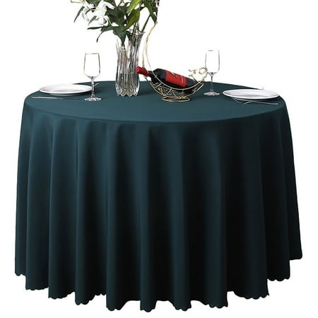 2 Pack Round Tablecloth Solid Color Polyester Circle Table Protector Washable No Pilling Table Cover For Hotel Wedding Party Banquet Business-Dark Green-3.6m
2 Pack Round Tablecloth Solid Color Polyester Circle Table Protector Washable No Pilling Table Cover For Hotel Wedding Party Banquet Business-Dark Green-3.6m