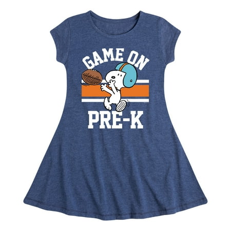 Peanuts - Game On Pre-K - Toddler And Youth Girls Fit And Flare Dress
Peanuts - Game On Pre-K - Toddler And Youth Girls Fit And Flare Dress