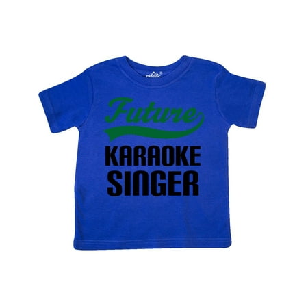 Inktastic Future Karaoke Singer Gift Toddler Boy Girl T-Shirt