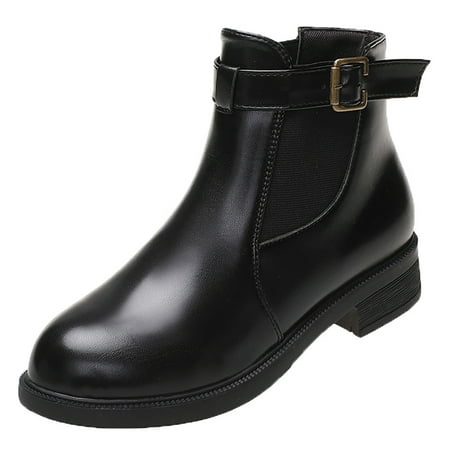 Fsqjgq Womens Cutout Booties and Boots Fashion Women Artificial Leather Solid Color Autumn Thick Sole Square Heels Buckle Strap Short Booties Round Toe Shoes Zip Mini Black 37
Fsqjgq Womens Cutout Booties and Boots Fashion Women Artificial Leather Solid Color Autumn Thick Sole Square Heels Buckle Strap Short Booties Round Toe Shoes Zip Mini Black 37