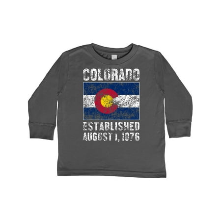 Inktastic Established August 1 1876 Colorado Flag Gift Toddler Boy or Toddler Girl Long Sleeve T-Shirt
Inktastic Established August 1 1876 Colorado Flag Gift Toddler Boy or Toddler Girl Long Sleeve T-Shirt