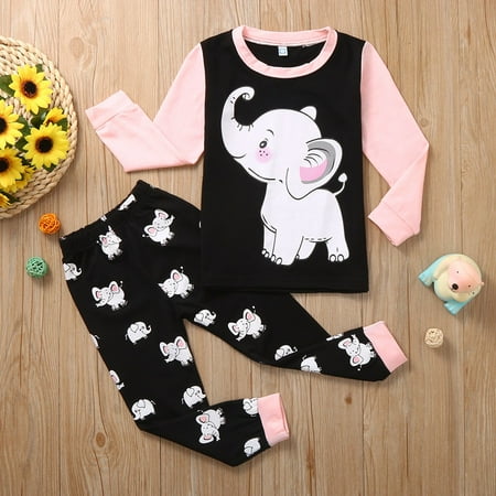 Wolfast Promotion Baby Kids Boys Girls Long Sleeve Cartoon Printed Tops+Pants Pajamas Outfit Set
Wolfast Promotion Baby Kids Boys Girls Long Sleeve Cartoon Printed Tops+Pants Pajamas Outfit Set